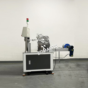 Máquina Automática para Atar Etiquetas de Tela, Bomba de Torsión de Alambre de Acero, Motor Computarizado Delta PLC, Rodamiento de Engranajes, 30 Piezas/Min - Product Image 6