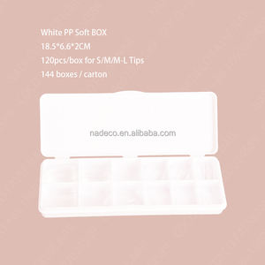 NADECO Puntas <span class=keywords><strong>cuadradas</strong></span> medianas más gruesas Puntas <span class=keywords><strong>de</strong></span> <span class=keywords><strong>uñas</strong></span> <span class=keywords><strong>de</strong></span> gel Prensa en puntas <span class=keywords><strong>de</strong></span> línea <span class=keywords><strong>de</strong></span> arco para <span class=keywords><strong>uñas</strong></span> <span class=keywords><strong>esculpidas</strong></span> SOPORTE PARA <span class=keywords><strong>UÑAS</strong></span> - Product Image 6