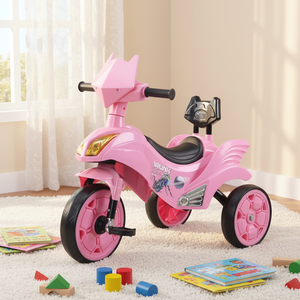 Tricycle pour enfants à prix abordable avec toit / Tricycle pour enfants avec toit et poussoir / Tricycle pour enfants Guangzhou - Product Image 2