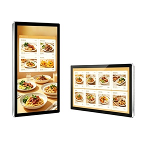 Écran tactile mural interactif de 43 pouces pour menu numérique, panneau publicitaire pour <span class=keywords><strong>magasin</strong></span> - Product Image 1