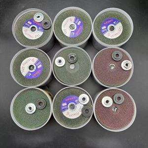 Disque de coupe pour meuleuse d'angle de 100 mm, 107x1,2x16 mm, double maille verte, pour acier inoxydable et métal - Product Image 2