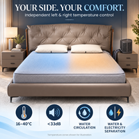 Sistem Pendingin Kasur Air Kualitas Jerman 230V EU Schuko Plug Dual Zone WiFi Bluetooth Kontrol Aplikasi Jerman