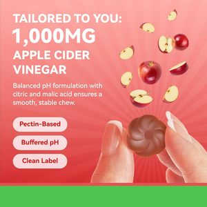 Gomitas Keto ACV Orgánicas Pura Slim, Suplemento de Vitaminas Orgánicas, Gomitas de Vinagre de Sidra de Manzana Keto, Marca Privada ODM/OEM al por Mayor - Product Image 4