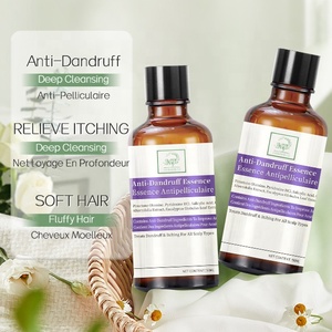 Bán buôn Nhà Máy chiết xuất thảo dược chống gàu sản phẩm tóc 50ml Chai thủy tinh màu nâu chống gàu huyết thanh tóc cho ngứa da đầu - Product Image 3