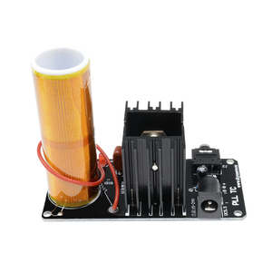 Assemed-<span class=keywords><strong>Mini</strong></span> altavoz de Plasma de bobina Tesla, con música acabada, generador de arco Tesla, transmisión inalámbrica resonante, DC 15V-24V 15W, estéreo - Product Image 6