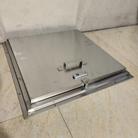 Trappe d'accès sur mesure en acier inoxydable - Couvercle de regard souterrain robuste, service OEM/ODM pour projets industriels et municipaux