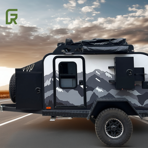 La meilleure remorque de voyage tout-terrain en aluminium de luxe de Chine pour suspension indépendante de camping extérieur - Product Image 1