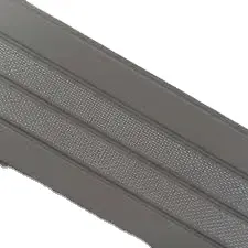 Sofito de aluminio de techo sólido de ventilación de tamaño personalizado de color blanco y negro para el mercado de Canadá