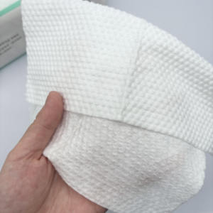 ผ้าเช็ดหน้าคุณภาพสูง ขายส่ง ผ้าเช็ดหน้าสปาแบบกำหนดเอง ผ้าเช็ดหน้าแบบใช้แล้วทิ้ง ผลิตจากผ้าไม่ถักทอ สำหรับใช้ในบ้าน - Product Image 2