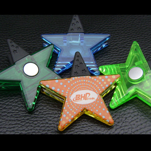 Oval Plastic Magnetic Clips Refrigerator Magnets Sticky Notes Document Organizers - Product Image 2