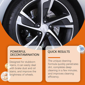 Producto de mantenimiento exterior de coche al por mayor, cuidado de coche, limpieza de neumáticos, espuma, pulido, rueda, eliminación de barro - Product Image 4