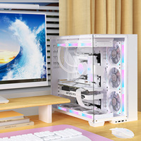 Kit d'extension de câble d'alimentation 18AWG 24 broches de haute qualité, ensemble de 4 câbles gainés pour CPU 4+4p et GPU 6+2 broches