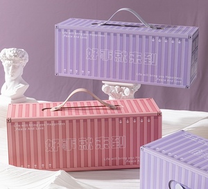 Caja de Regalo con Forma de Baúl, con Relieve, Personalizada, para <span class=keywords><strong>Regalos</strong></span> de Cumpleaños, para Novia, para Negocios - Product Image 3