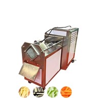Kleine Aardappelchips Snijmachine Ui Wortelkoolstrips Snijmachine