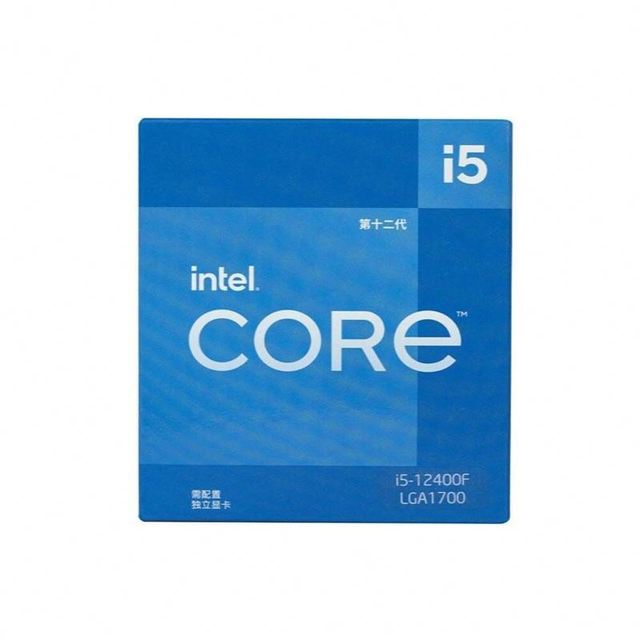 CPU Core Gen 12th I5 12400F 2.5GHZ  for Desktop Gaming Computer