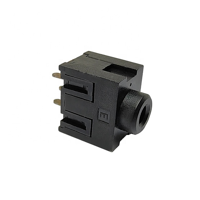 ODM manufacturer 5 pin audio socket DIP vertical PCB mount stereo plug 3.5mm headphone connector jack female