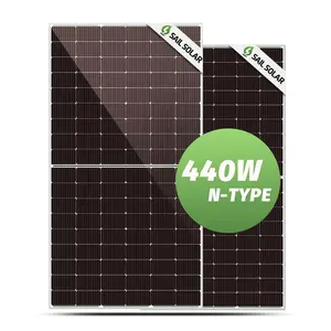 信誉良好的N型Topcon太阳能电池板420W 425W 430W 435W 440W 30年线性电源保修