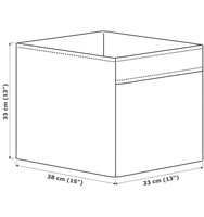 Boîte de rangement de tissu de ménage chinois, bac de rangement de Cube de tissu pliable