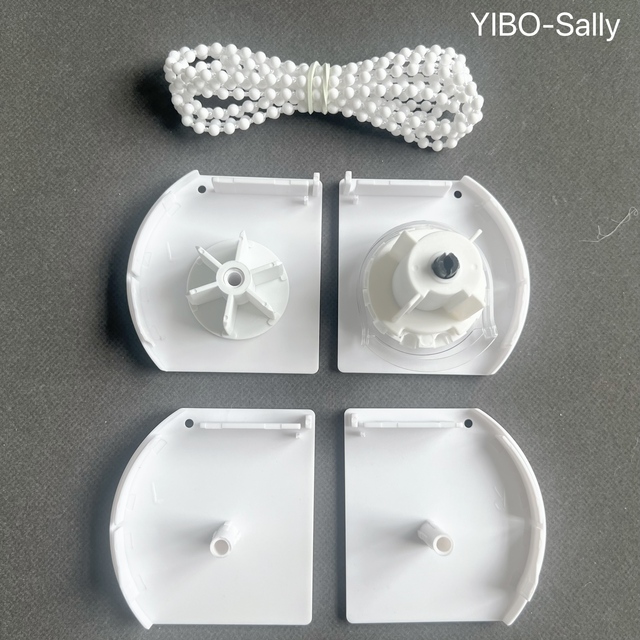 38mm Zebra Blind Accessories Quiet and Durable Repair Kit Clutch Shade Plastic Cover Side Bead Chain Fitting and Curtain.
