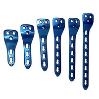 BISONS WHOLESALE Placas Óseas Veterinarias de Acero Inoxidable de Alta Calidad |   Kit de Implantes para Cirugía Ortopédica Animal, Clase I CE, Reutilizable
