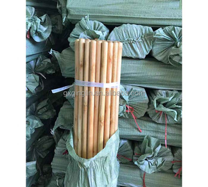 Manches de <span class=keywords><strong>balai</strong></span> en bois brossé verni économiques avec tête de <span class=keywords><strong>balai</strong></span> en plastique à poils doux, portables et écologiques - Product Image 2