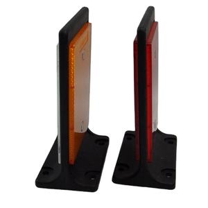 Delineador de Carreteras, Reflector de Barandilla de Carretera, Material PMMA, Colores Blanco/Amarillo/Rojo - Product Image 2