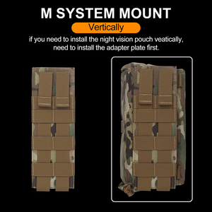 Bolsa de Almacenamiento para Visión Nocturna GPNVG-18 con Montaje MOLLE BP-159 para Accesorios de Caza y Juegos CS - Product Image 5