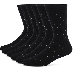 Calzini Classici a Righe da Uomo, <span class=keywords><strong>Taglie</strong></span> Grandi, in Misto Cotone Pettinato, per Ufficio e Business Casual, Opzione Logo Personalizzato - Product Image 4