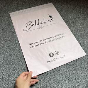 Bolsas de Correo Rosas con Logotipo Personalizado Impreso, Bolsas de Envío de Ropa Recicladas, Bolsas de Poliéster para Envíos - Product Image 6