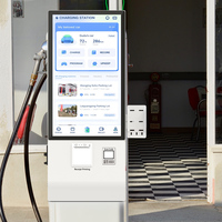 Kiosque de commande tout-en-un 32 pouces avec imprimante thermique, monnayeur, pour extérieur, multifonction, mural, paiement SDK, multi-OS