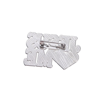 Venta al por mayor, alfileres esmaltados de Jesús Love Me, broches de Metal personalizados de Dios cristiano es bueno, insignia de solapa para mochila, regalo de joyería para amigos