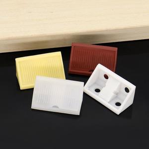 Wiring Accessories Thickened Plastic Corner <b>Brackets</b> 90-Degree Right Angle Furniture Integrated Cabinet Board Support Integrated - Product Image 2