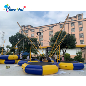 Offre Spéciale Trampoline de <span class=keywords><strong>saut</strong></span> <span class=keywords><strong>à</strong></span> <span class=keywords><strong>l</strong></span>'<span class=keywords><strong>élastique</strong></span> <span class=keywords><strong>à</strong></span> quatre voies avec remorque, <span class=keywords><strong>saut</strong></span> <span class=keywords><strong>à</strong></span> <span class=keywords><strong>l</strong></span>'<span class=keywords><strong>élastique</strong></span> électrique pour quatre personnes - Product Image 4