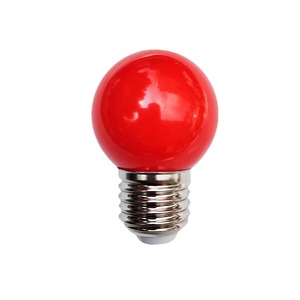 หลอดไฟ LED สี G45 พร้อมโคมไฟพีซี แรงดันไฟฟ้า 220V ขั้ว E27 แสงไฟเอฟเฟกต์พิเศษ - Product Image 3