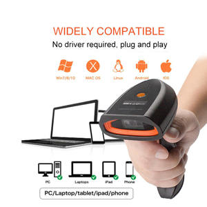 JINGXIN Lecteur de codes à barres portable sans fil 1D 2D Scanner de codes QR pour supermarché - Product Image 3