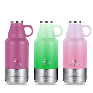 Última tendencia en Línea 4 en 1 botella de agua para perros alimentador de comida y bebida portátil de acero inoxidable aislado viaje llevar limpio - Product Image 3