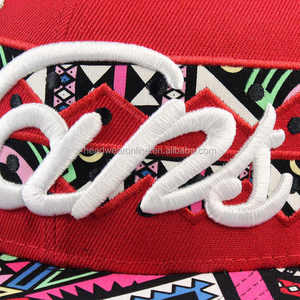 Biểu Tượng Tùy Chỉnh Thêu Hóa Đơn Phẳng Brim Chạy Thể Thao Mũ Bán Buôn Nhiều Phong Cách Snapback Mũ Cho Nam Giới - Product Image 5