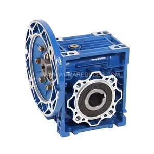 4 ~ 2320Nm dengan gear motor 0.5HP Mesin Worm gearbox untuk Keramik