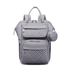 Muestra Gratis de Bolso Pañalera Tipo Mochila para Mamá, para Viajes, Gran Capacidad, Impermeable, Organizador de Pañales para Bebé con Logotipo Personalizado - Product Image 1