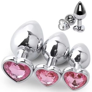 Plug anal en métal de forme spéciale, stimulateur érotique pour femmes, modèle CN - Product Image 1