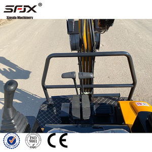 Venta al por mayor de miniexcavadoras de 1,8 toneladas para huertos agrícolas, excavadoras pequeñas sobre orugas con motor Yanmar, componentes de núcleo de bomba de motor a la venta - Product Image 5