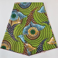 Kain Batik Wax Tenun Berkualitas Tinggi Motif Serbuk Berkilau Afrika, Bahan Katun Poliester Elastis untuk Pakaian Anak Laki-laki