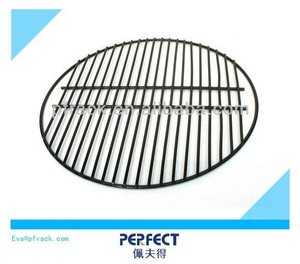 Grille de barbecue ronde de 17 ''solide en acier inoxydable 304 supports de barbecue/filet de cuisson en carbone/accessoires de barbecue - Product Image 2