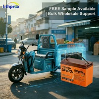 Batterie LiFePO4 prismatique 24V200AH pour aide à la mobilité, haute efficacité, haute performance pour véhicule de mobilité, CE RoHS UL FCC IP67
