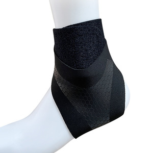 Attelle de cheville professionnelle noire respirante pour la course, le football, protection adulte unisexe, bandage de récupération articulaire - Product Image 1
