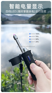 Allume-barbecue électrique à arc plasma en métal, étanche, avec lampe torche et tube d'extension pour activités de plein air (vente en gros) - Product Image 4