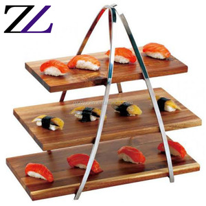 Quảng Châu Zhuolin Phục Vụ Sản Phẩm Vòng Gỗ Hội Đồng Quản Trị Cơ Sở Hiển Thị Acrylic Dome Tự Chọn Bánh Thực Phẩm Bánh Mì Chủ Với Bìa - Product Image 4