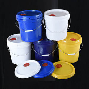 Cubos Cilíndricos de Plástico PP Reciclable, Herméticos, a Prueba de Fugas, Blancos, Color Personalizado, Capacidad de 1-30L para Químicos, Pintura, Aceite de Motor - Product Image 3