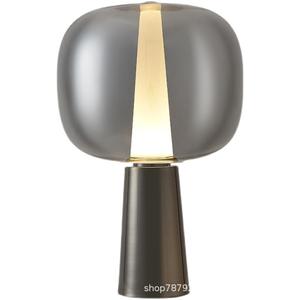 Luxury Nordic Minimalist LED Glass Table <b>Lamp</b> with DC Power Simple Stylish Designer <b>for</b> <b>Bedroom</b> Living Room & Office Decor - Product Image 6