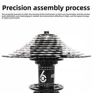 <span class=keywords><strong>Cassette</strong></span> TTPRO de 11 Velocidades 11-40 Dientes para Bicicleta de Montaña <span class=keywords><strong>11S</strong></span> 11-42T 46T 50T 52T para Rueda Libre de Bicicleta de 9-10 Velocidades - Product Image 4